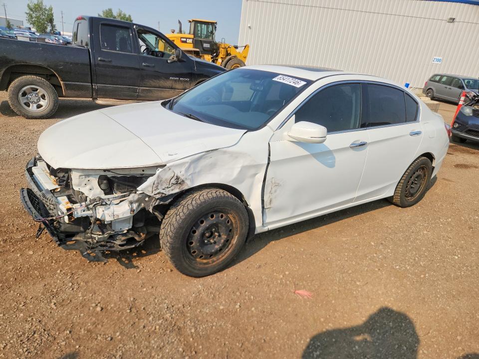 HONDA ACCORD 2014 with VIN 1HGCR3F92EA801915 - Photo from auction