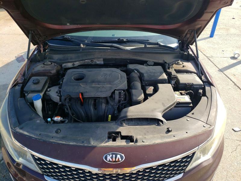 Photo 11 from auction – 2016 KIA OPTIMA with VIN 5XXGU4L33GG012782