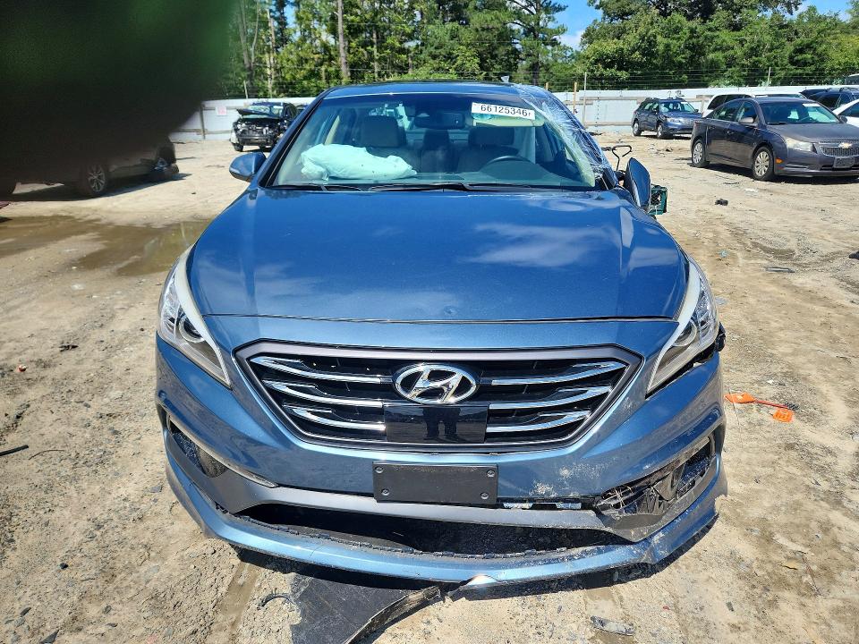 Photo 5 from auction – 2017 HYUNDAI SONATA with VIN 5NPE34AF6HH479577