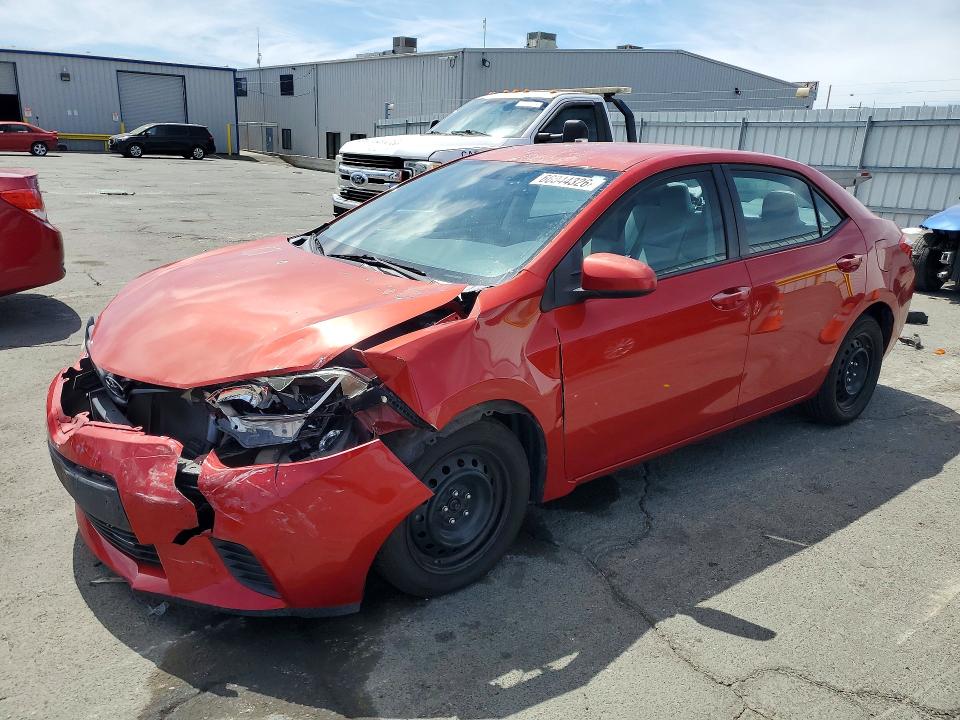 TOYOTA COROLLA 2014 with VIN 5YFBURHE3EP091652 - Photo from auction