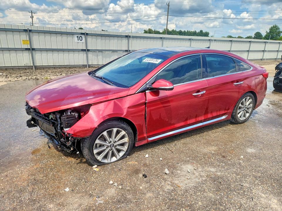 HYUNDAI SONATA 2016 with VIN 5NPE34AF4GH334911 - Photo from auction