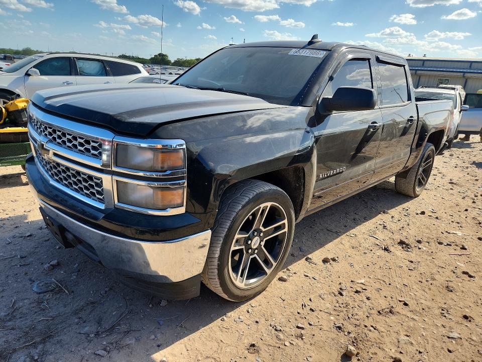 CHEVROLET SILVERADO 2015 with VIN 3GCPCREC9FG106433 - Photo from auction