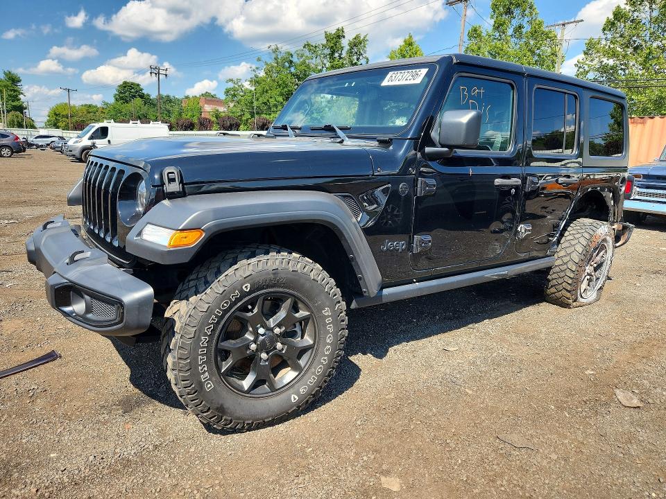 2022 JEEP WRANGLER UNLIMITED - Търг №63737296