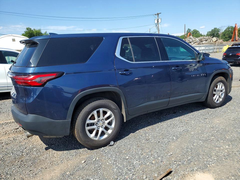 Photo 3 from auction – 2022 CHEVROLET TRAVERSE with VIN 1GNERFKWXNJ143966