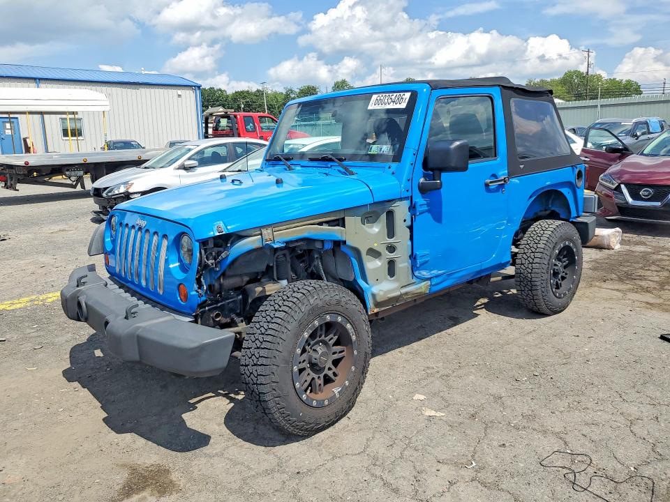 JEEP WRANGLER 2011 with VIN 1J4AA2D11BL531283 - Photo from auction