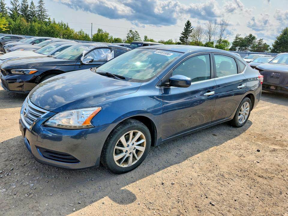 NISSAN SENTRA 2015 with VIN 3N1AB7AP3FL644478 - Photo from auction