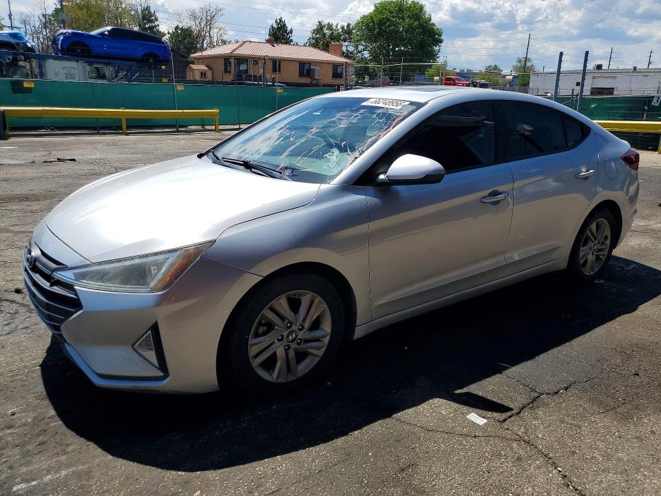 HYUNDAI ELANTRA 2019 with VIN 5NPD84LF2KH411567 - Photo from auction