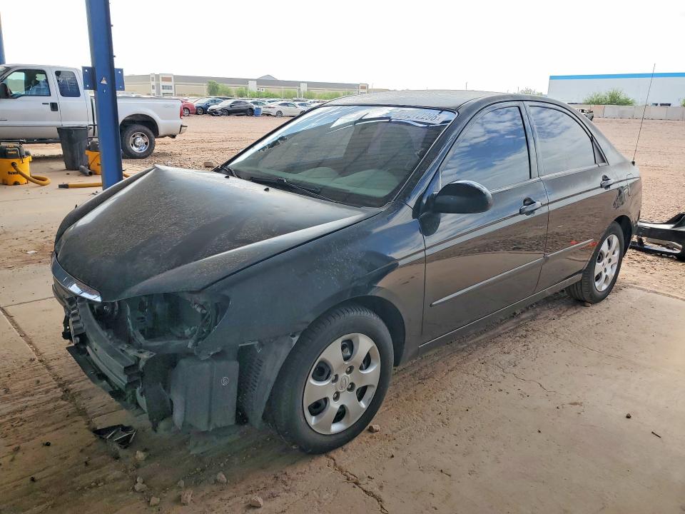 KIA SPECTRA 2006 with VIN KNAFE122665261612 - Photo from auction