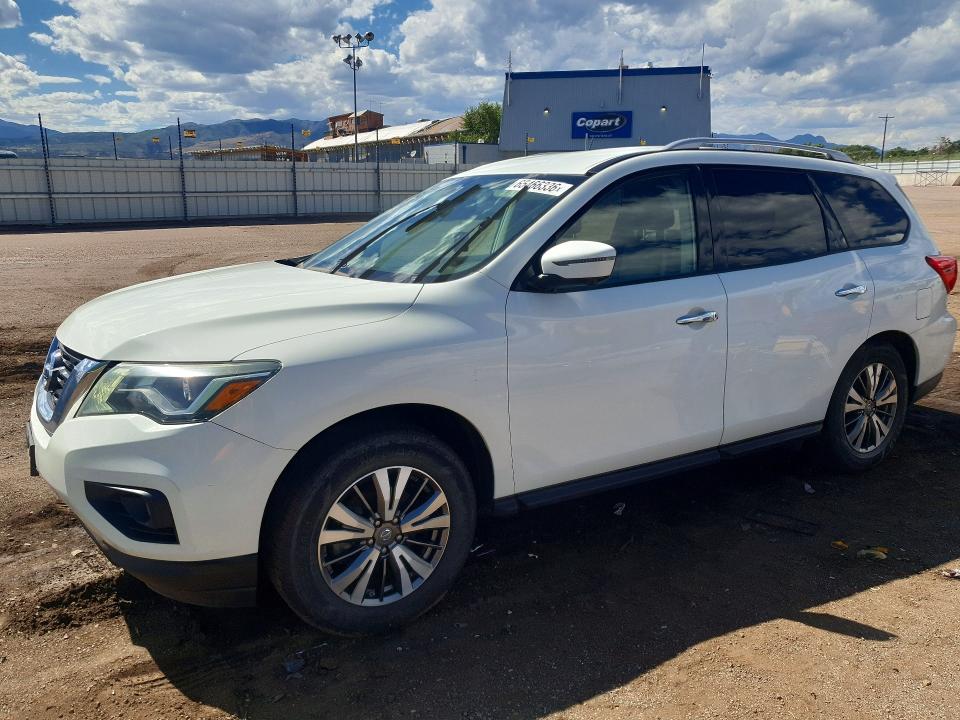 NISSAN PATHFINDER 2018 with VIN 5N1DR2MM7JC611736 - Photo from auction