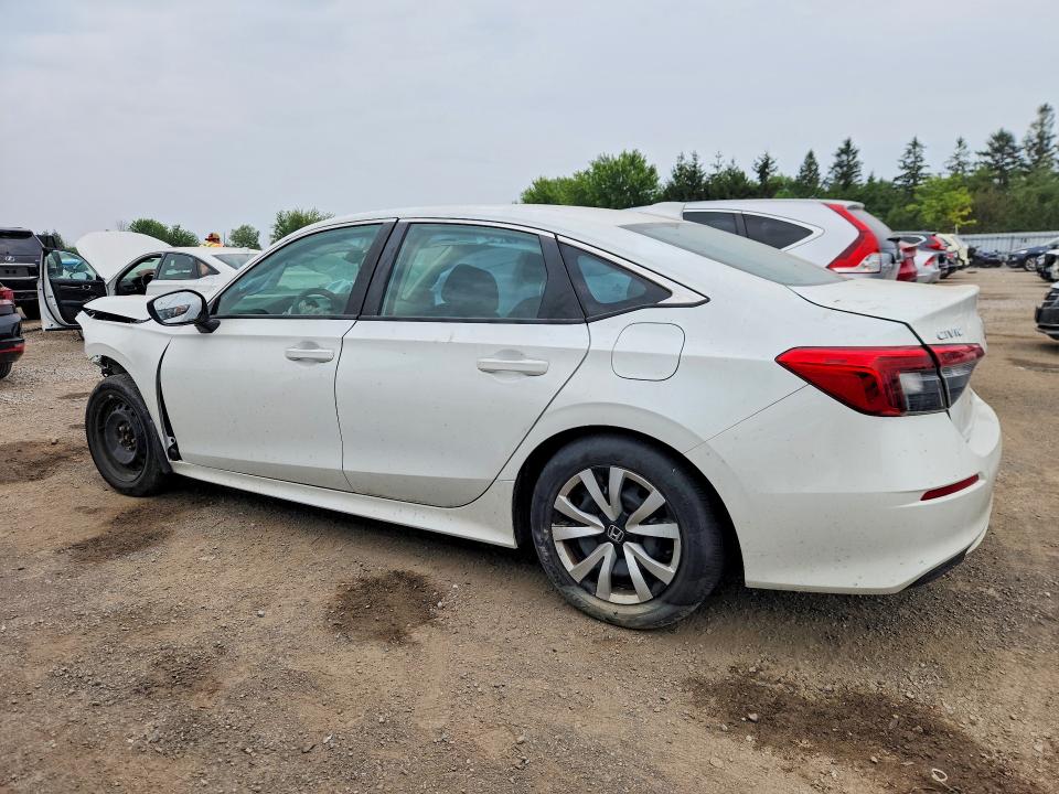 Photo 2 from auction – 2022 HONDA CIVIC with VIN 2HGFE2F24NH106729