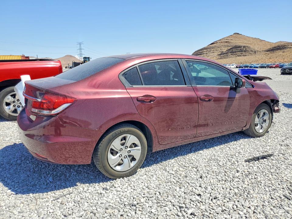 Photo 3 from auction – 2014 HONDA CIVIC with VIN 19XFB2F56EE039564