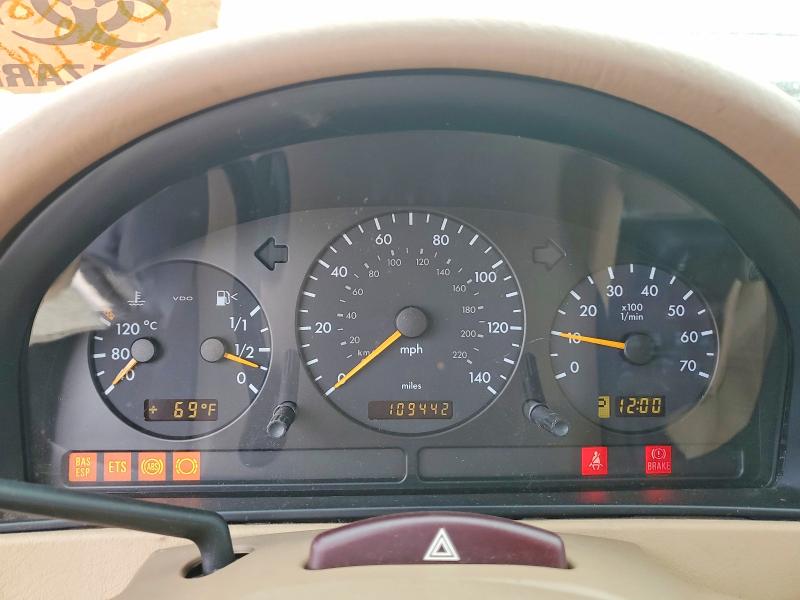 Photo 9 from auction – 2000 MERCEDES-BENZ ML with VIN 4JGAB54EXYA216599