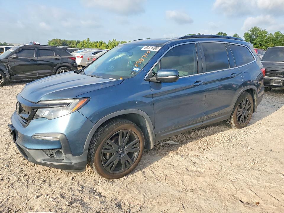 HONDA PILOT 2022 with VIN 5FNYF5H21NB023073 - Photo from auction