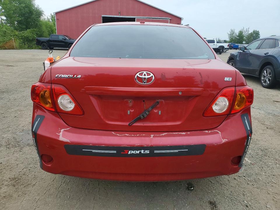 Photo 6 from auction – 2009 TOYOTA COROLLA with VIN 2T1BU40E79C115455