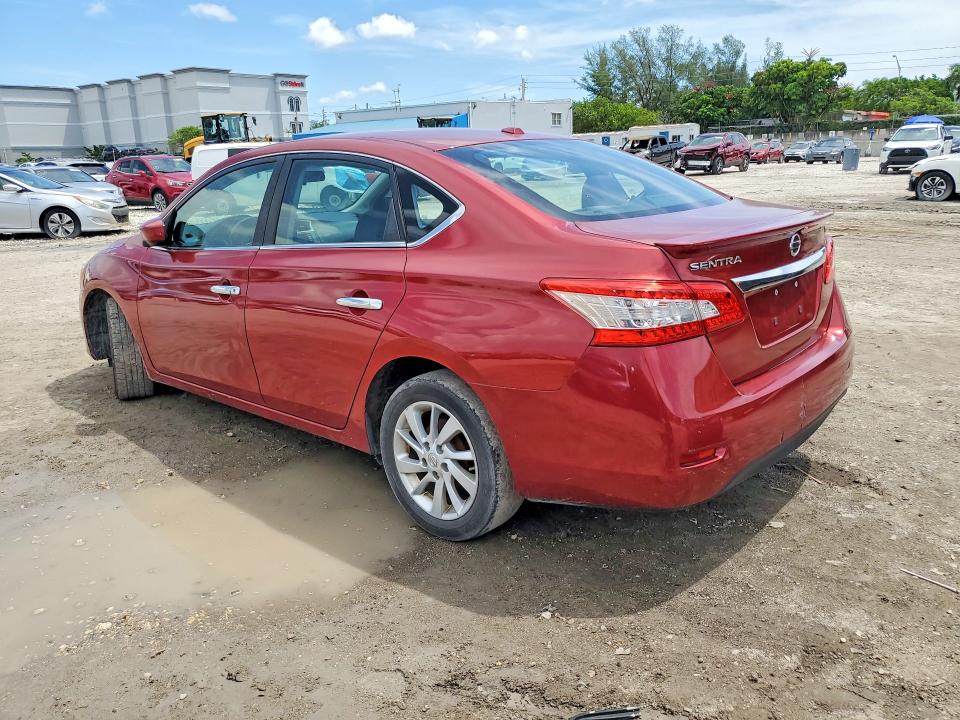 Photo 2 from auction – 2015 NISSAN SENTRA with VIN 3N1AB7AP7FY302678