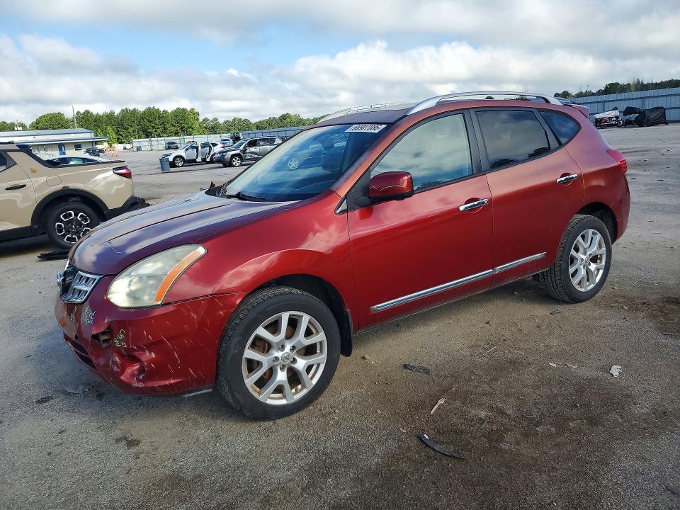 NISSAN ROGUE 2012 with VIN JN8AS5MT7CW298147 - Photo from auction