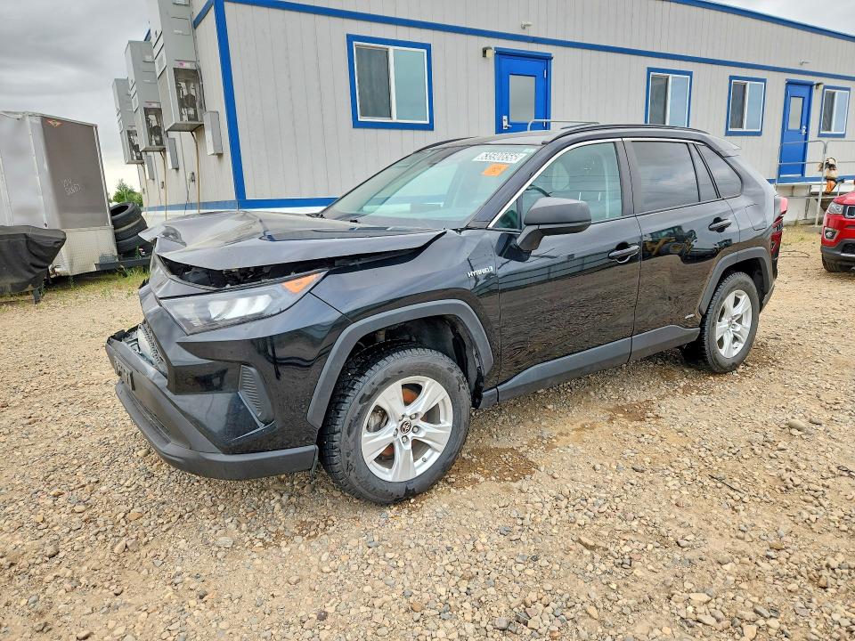 TOYOTA RAV4 2021 with VIN 4T3LWRFV4MU033345 - Photo from auction