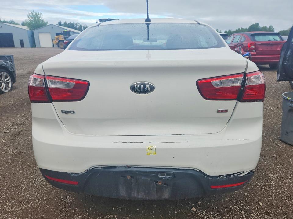 Photo 6 from auction – 2014 KIA RIO with VIN KNADM4A30E6410093