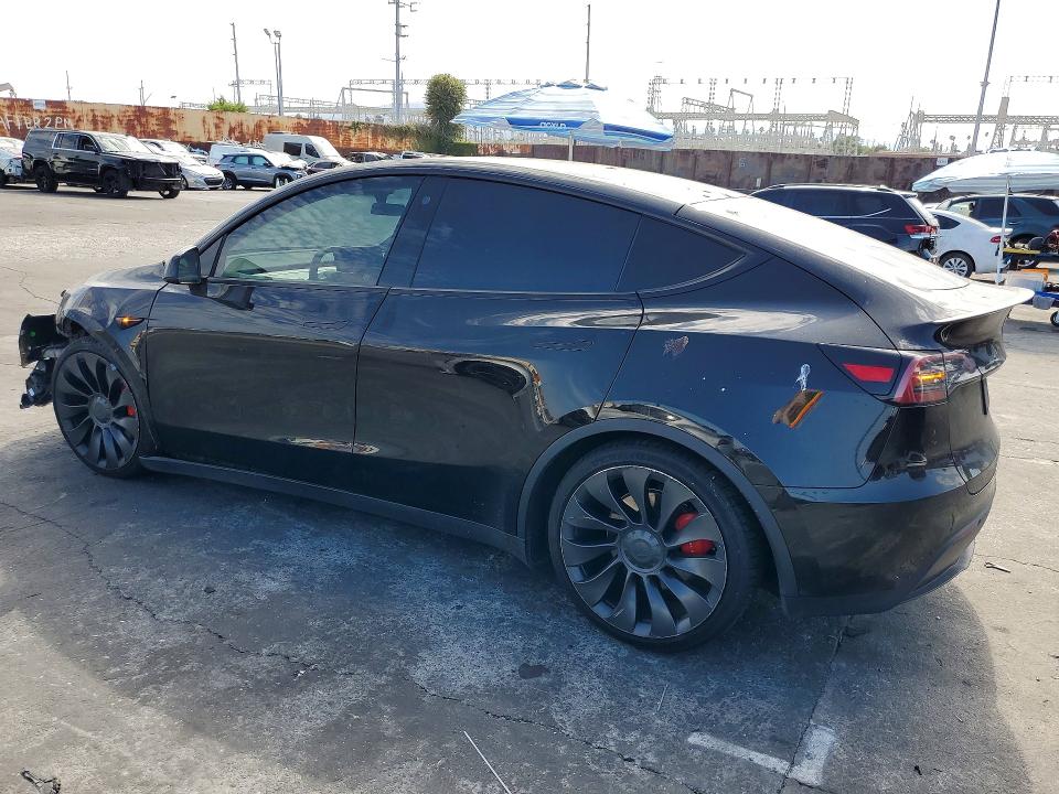Photo 2 from auction – 2022 TESLA MODEL Y with VIN 7SAYGDEF9NF393673