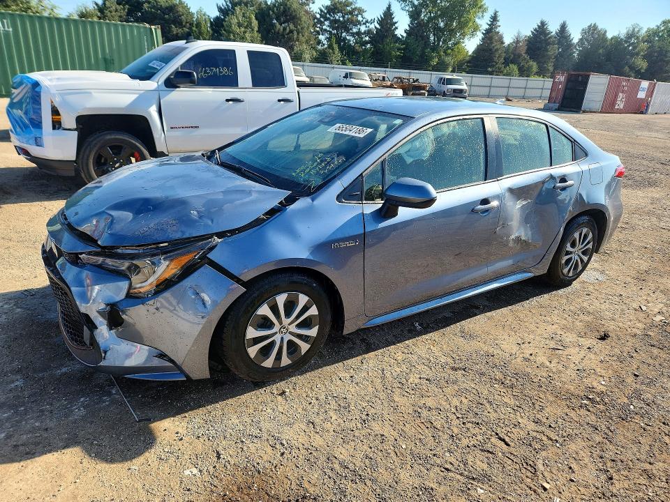 TOYOTA COROLLA 2020 with VIN JTDEBRBE4LJ000658 - Photo from auction