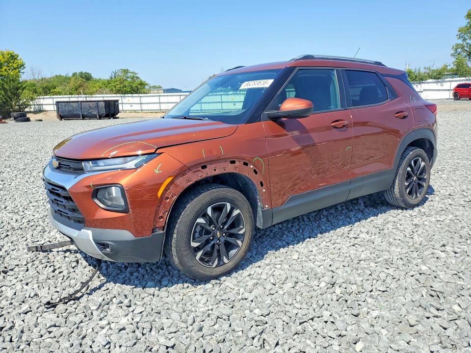 CHEVROLET TRAILBLAZER 2021 with VIN KL79MRSL8MB088407 - Photo from auction