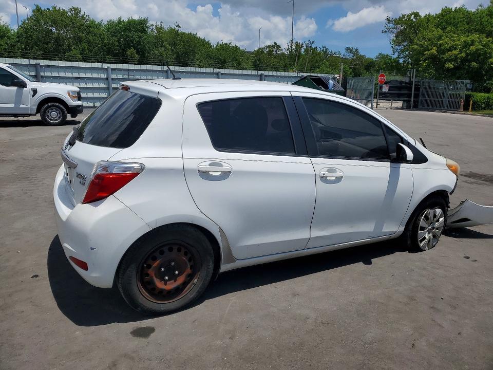 Photo 3 from auction – 2013 TOYOTA YARIS with VIN JTDKTUD30DD567478