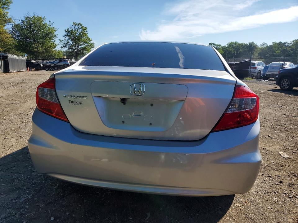 Photo 6 from auction – 2012 HONDA CIVIC with VIN 19XFB2F57CE361269