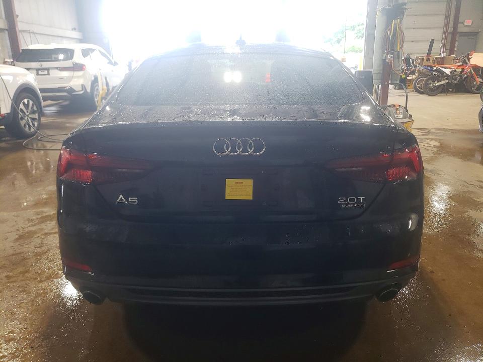 Photo 6 from auction – 2018 AUDI A5 with VIN WAUFNCF50JA059400