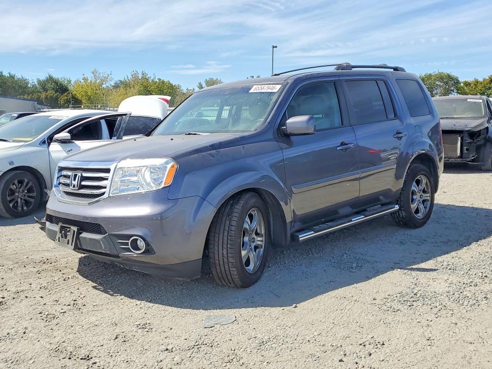 HONDA PILOT 2014 with VIN 5FNYF4H59EB034620 - Photo from auction