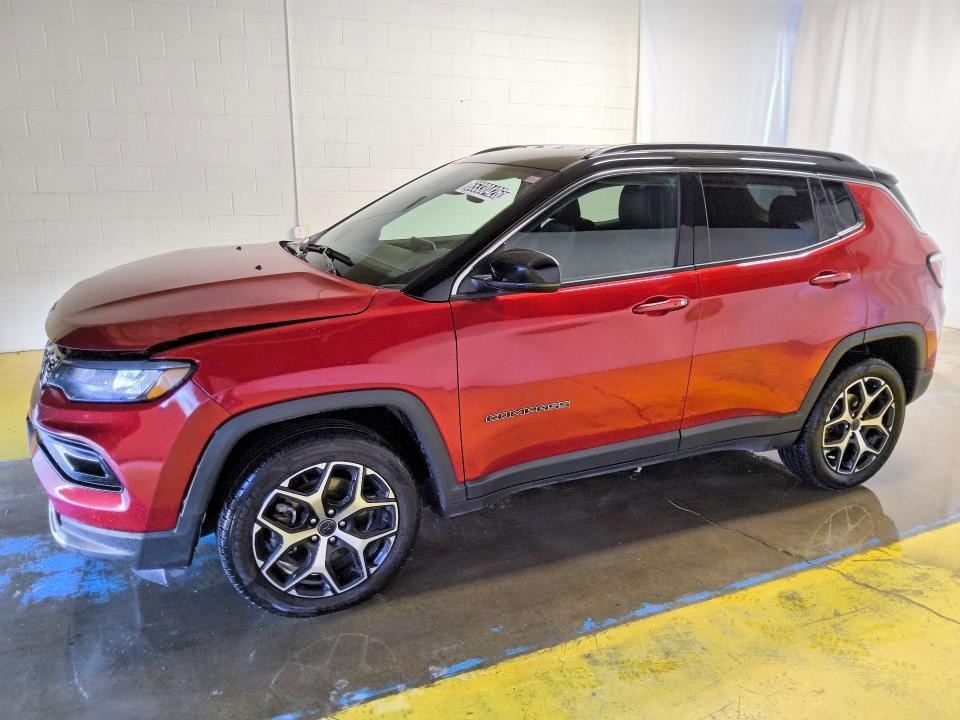 JEEP COMPASS 2025 with VIN 3C4NJDCN3ST511399 - Photo from auction