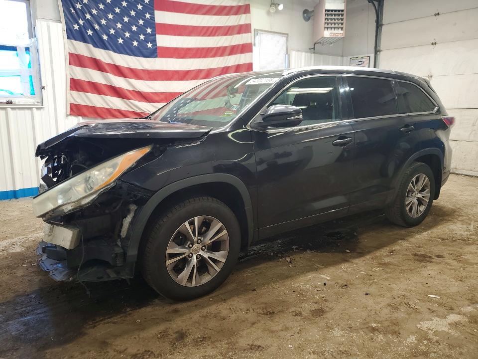TOYOTA HIGHLANDER 2014 z numerem VIN 5TDJKRFH9ES060704 - Zdjęcie z aukcji