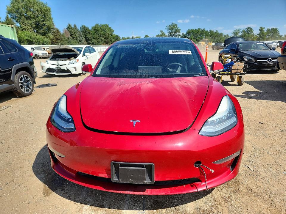 Photo 5 from auction – 2020 TESLA MODEL 3 with VIN 5YJ3E1EA6LF705624