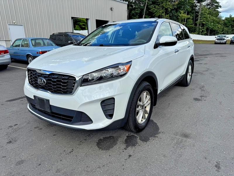 KIA SORENTO 2019 with VIN 5XYPGDA31KG450666 - Photo from auction