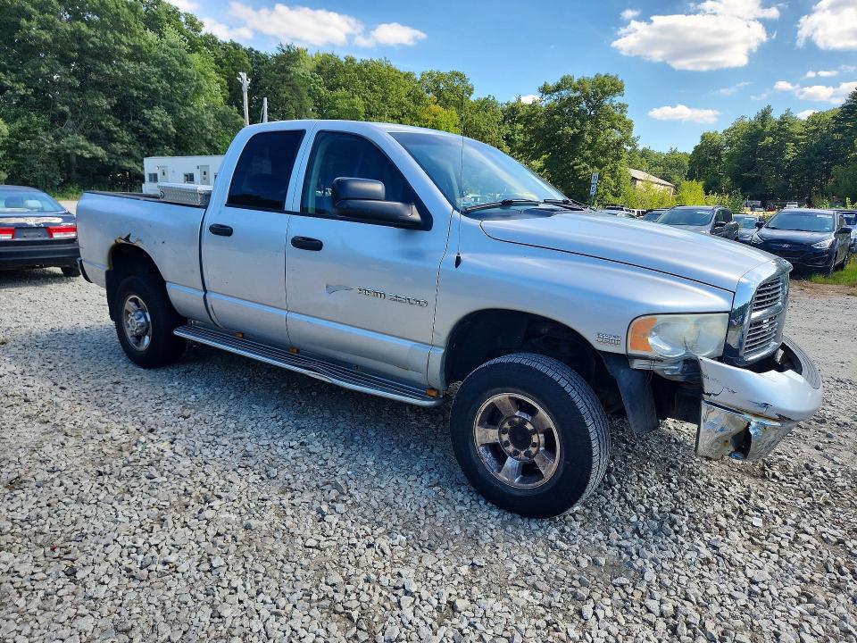 Photo 4 from auction – 2005 DODGE RAM 2500 with VIN 3D7KS28D25G791596