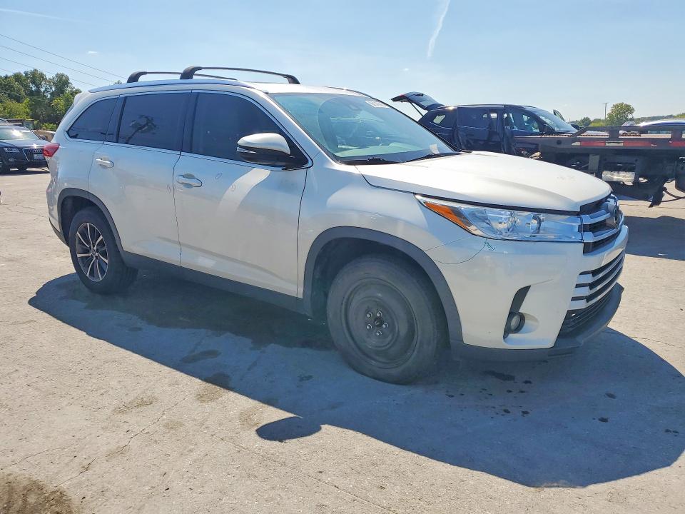 Photo 4 from auction – 2019 TOYOTA HIGHLANDER with VIN 5TDKZRFH2KS566273