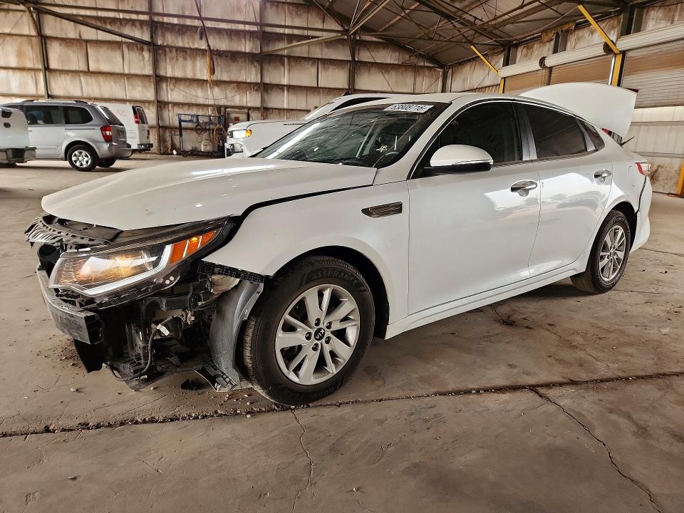 KIA OPTIMA 2018 with VIN KNAGT4L37J5205402 - Photo from auction