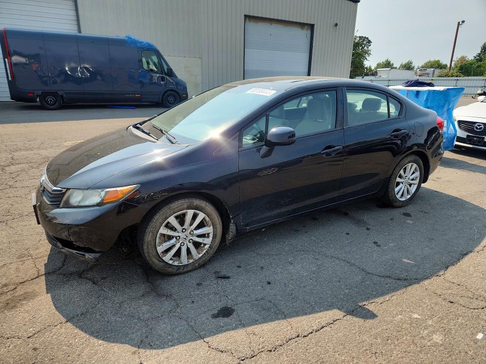 HONDA CIVIC 2012 with VIN 19XFB2F88CE301513 - Photo from auction