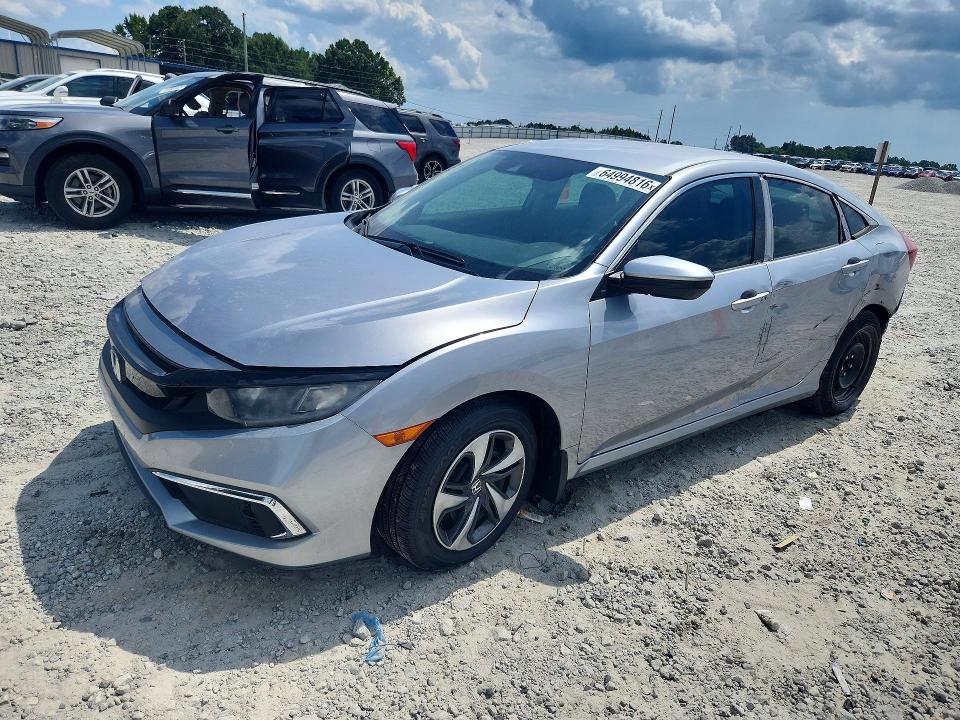 HONDA CIVIC 2019 with VIN 19XFC2F64KE048376 - Photo from auction