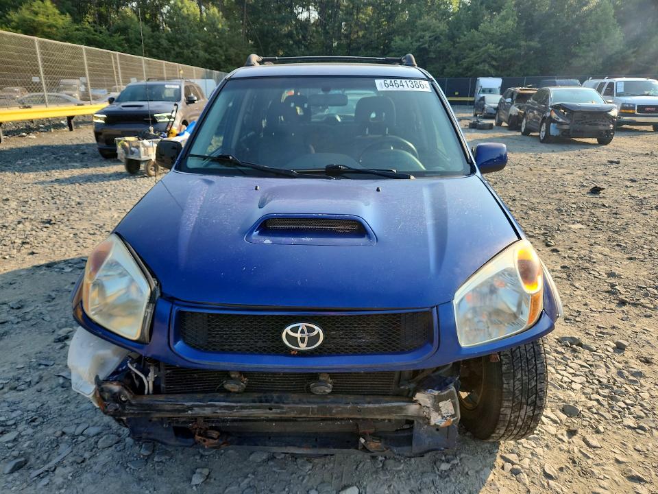 Photo 5 from auction – 2005 TOYOTA RAV4 with VIN JTEGD20V750074755