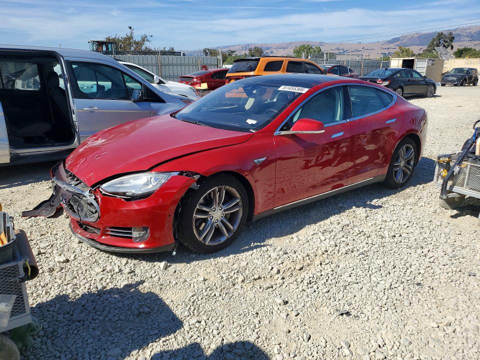 2014 TESLA MODEL S - Търг №61455306