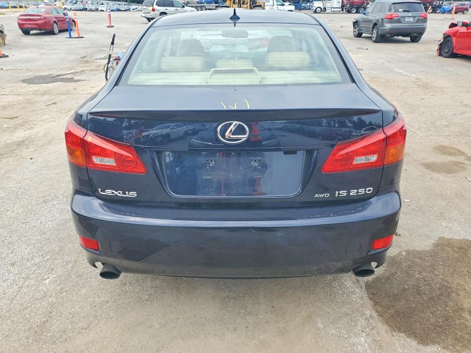 Photo 6 from auction – 2007 LEXUS IS with VIN JTHCK262072015509