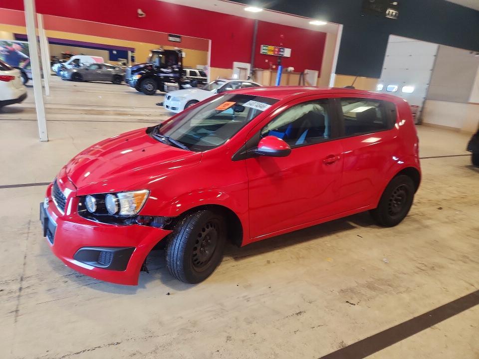 CHEVROLET SONIC 2015 with VIN 1G1JA6SH9F4196375 - Photo from auction