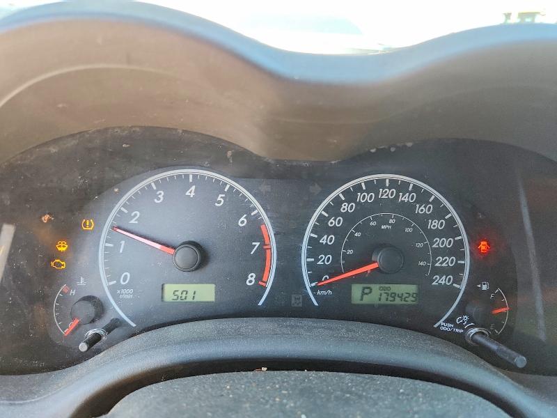 Photo 9 from auction – 2009 TOYOTA COROLLA with VIN 2T1BU40E39C156360