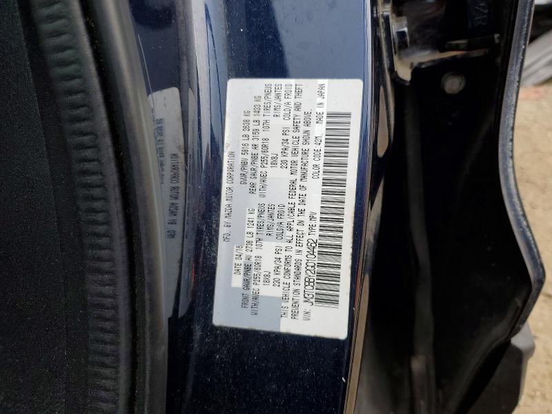 Photo 14 from auction – 2016 MAZDA CX-9 with VIN JM3TCBBY2G0104462
