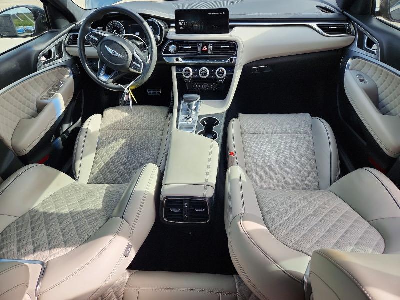 Photo 8 from auction – 2023 GENESIS G70 with VIN KMTG54TEXPU117524