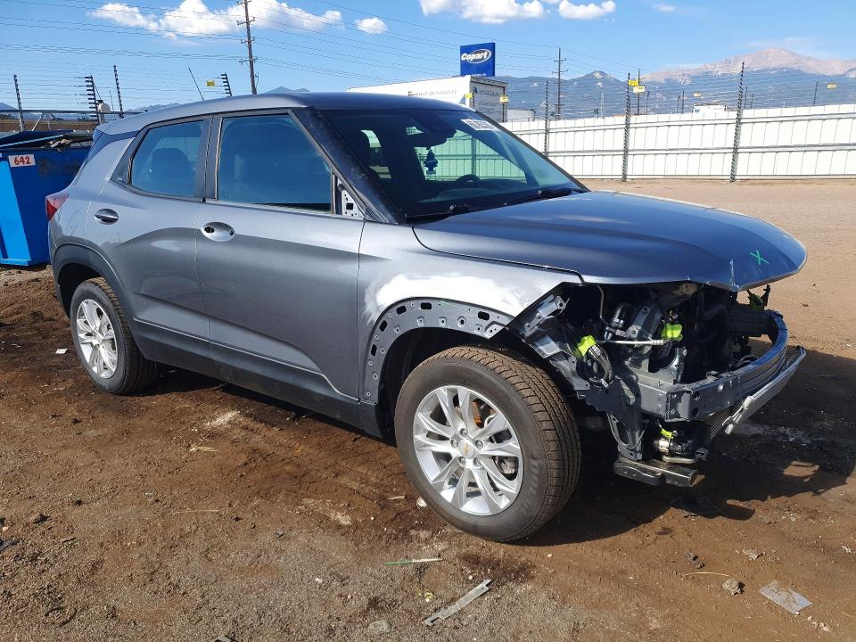 Photo 4 from auction – 2021 CHEVROLET TRAILBLAZER with VIN KL79MMS25MB160867