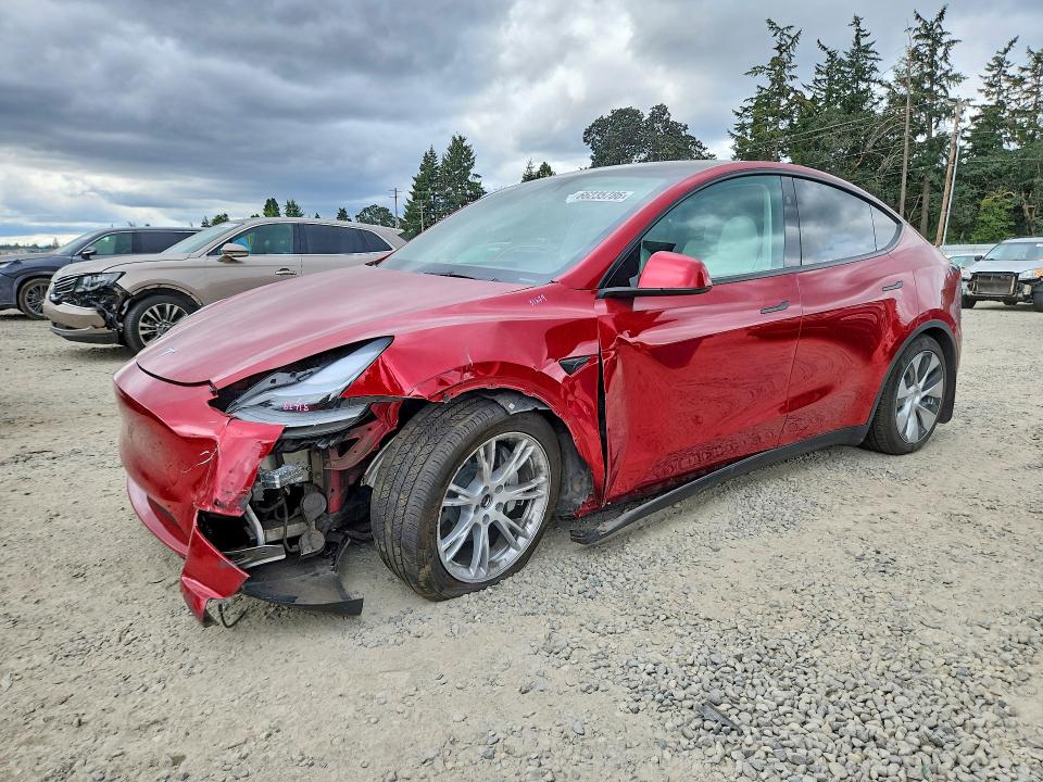 TESLA MODEL Y 2024 with VIN 7SAYGAEE2RF006716 - Photo from auction