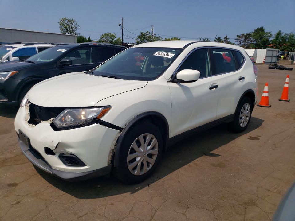 NISSAN ROGUE 2016 with VIN KNMAT2MV9GP724042 - Photo from auction