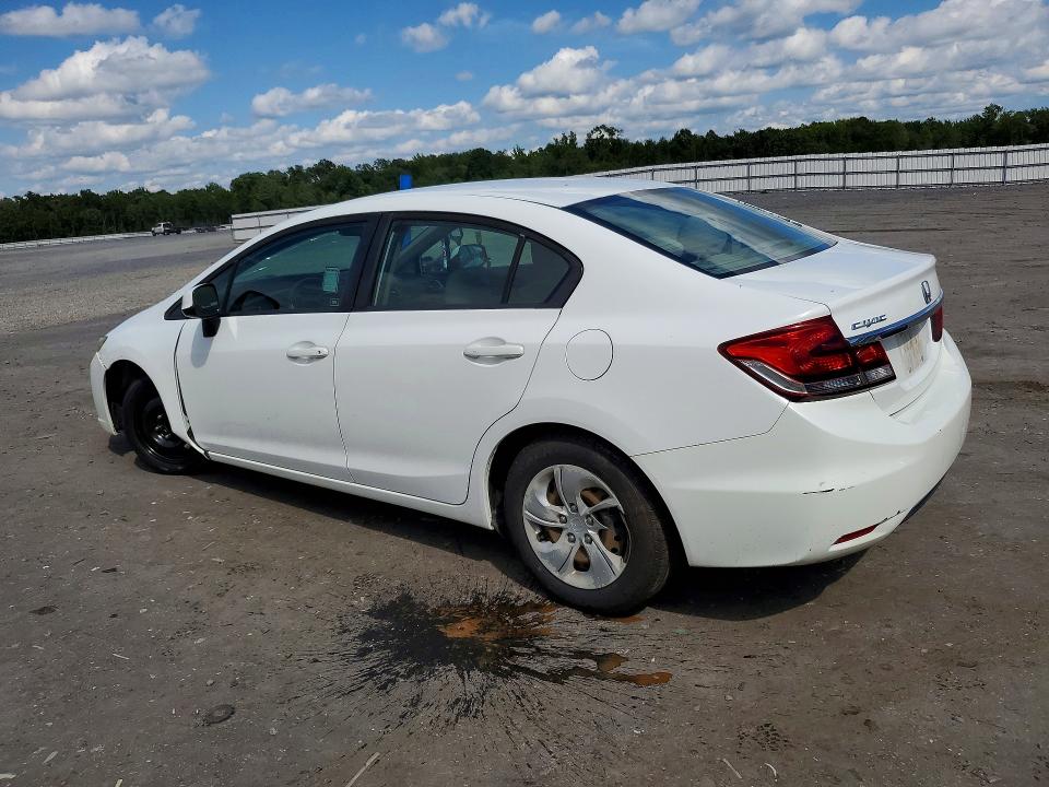 Photo 2 from auction – 2013 HONDA CIVIC with VIN 19XFB2F59DE238011