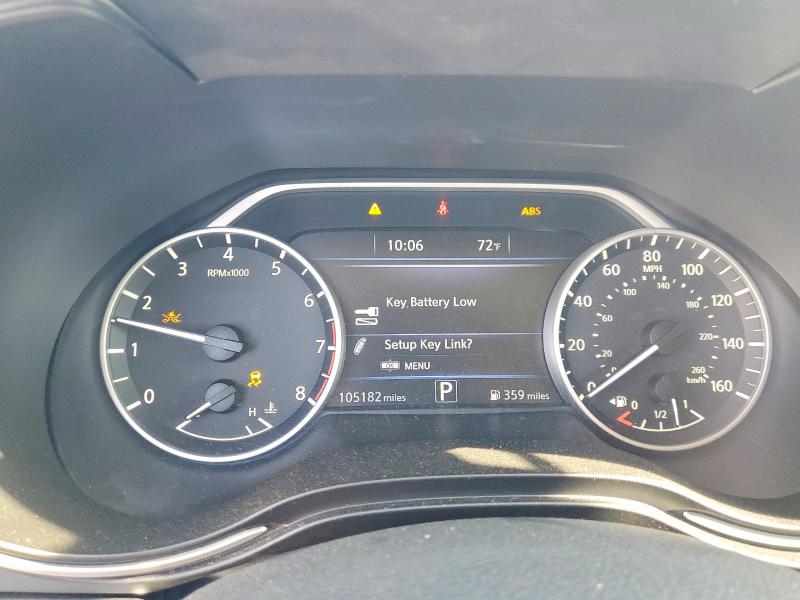Photo 9 from auction – 2019 NISSAN MAXIMA with VIN 1N4AA6AV7KC381741